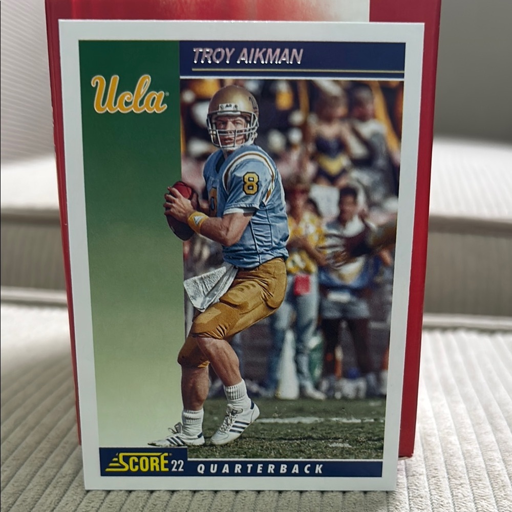 UCLA Troy Aikman Football Card